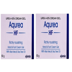 Aqurea HF Urea 40% Cream Gel, 50gm