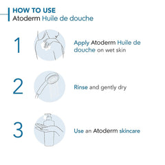 Bioderma Atoderm Huile De Douche Ultra Cleansing Oil, 200ml