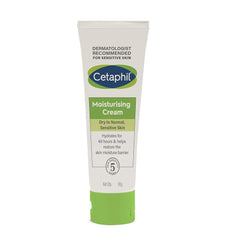 Cetaphil Moisturising Cream 80g and Gentle Skin Cleanser 125 ml Combo