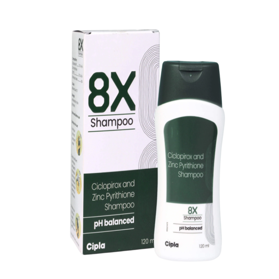8X Shampoo, 120ml