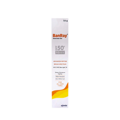 Banray Sunscreen Gel SPF 50 PA+++, 50gm