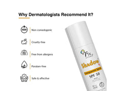 Fixderma Shadow Rx Transparent Spray Sunscreen SPF 50 PA+++ 50gm