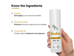 Fixderma Shadow Rx Transparent Spray Sunscreen SPF 50 PA+++ 50gm
