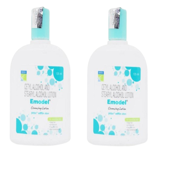 Emodel Cleansing Lotion 125ML, PACK Of 2