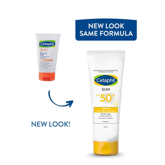 Cetaphil Sun SPF 50 Light Gel - Sensitive Skin 50 ml