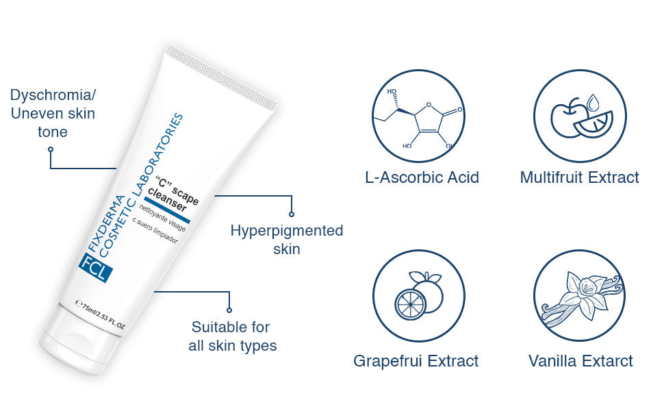 Fixderma C Scape Face Cleanser 75ml
