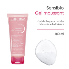 Bioderma Sensibio Moussant Soothing Micellar Gel, 100ml