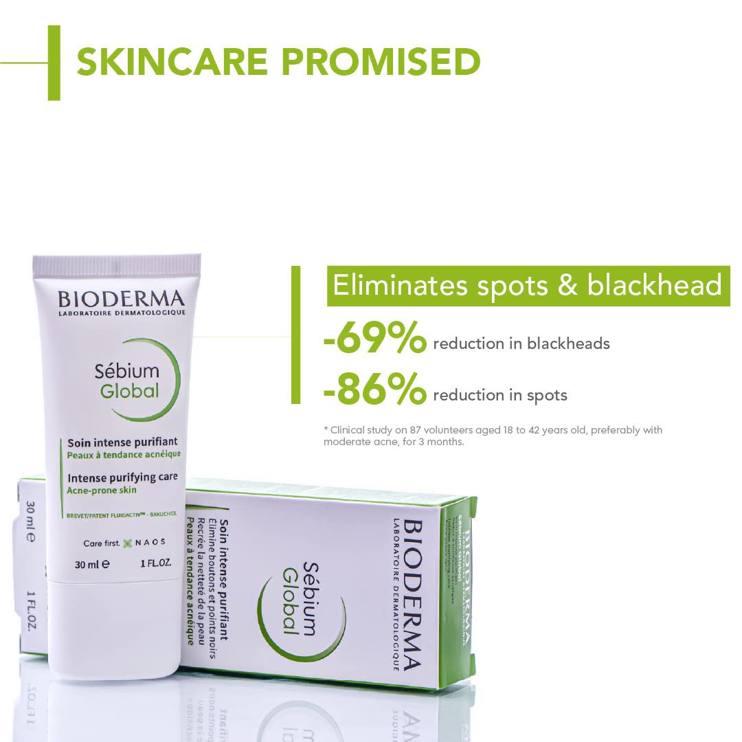 Bioderma Sebium Global Intense Purifying Moisturizer 30ml
