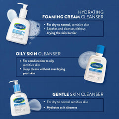 Cetaphil Hydrating foaming Cream Cleanser 236ml