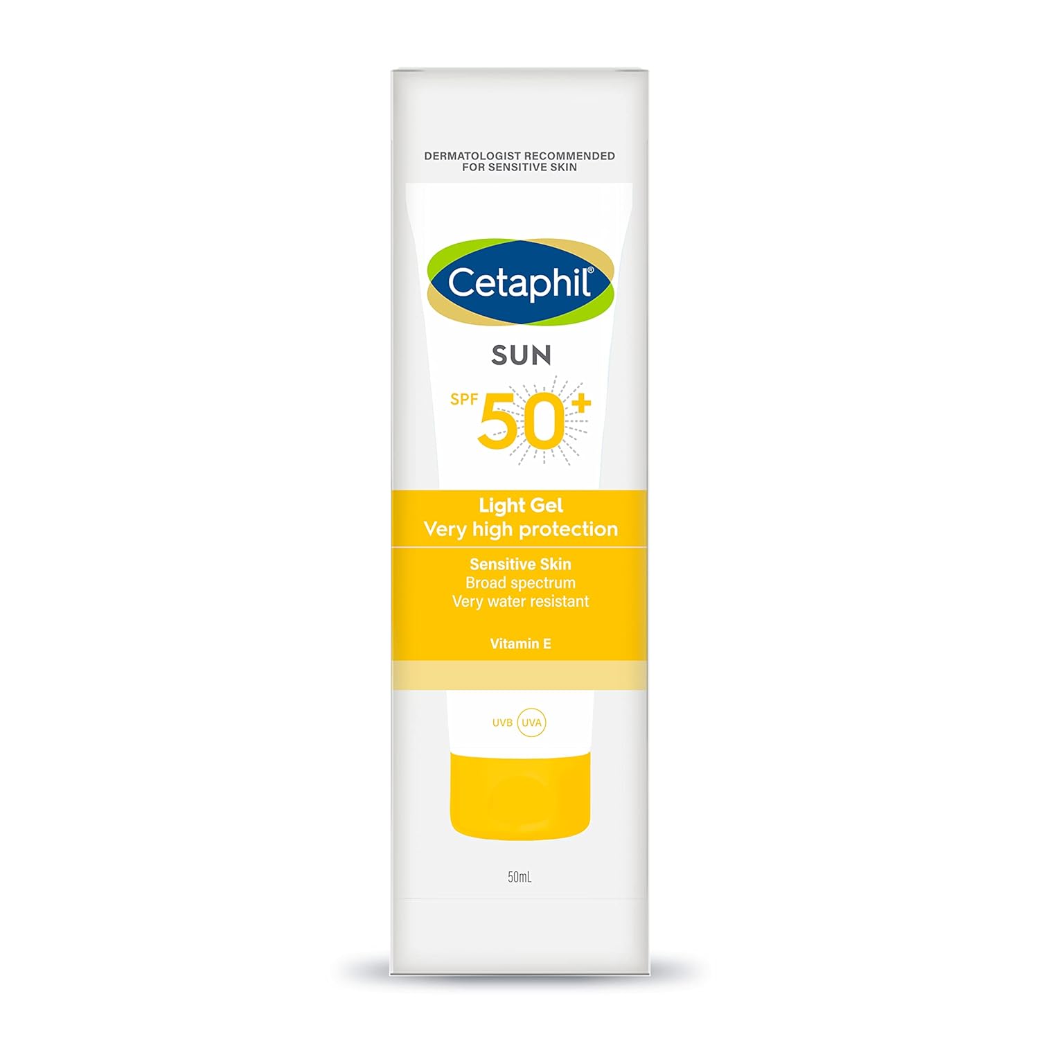 Cetaphil Sun SPF 50 Light Gel - Sensitive Skin 50 ml