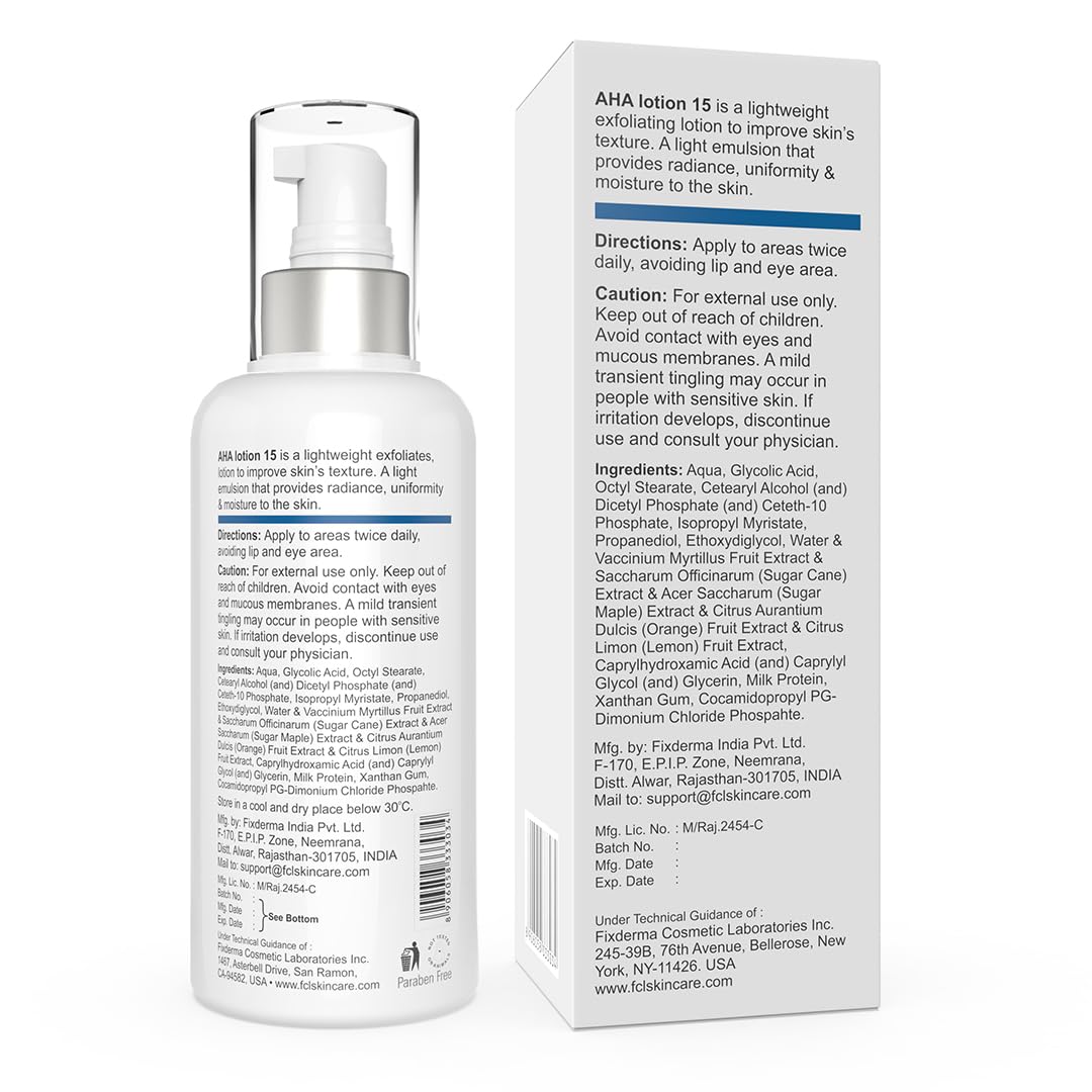 Fixderma AHA Lotion 15 100ml