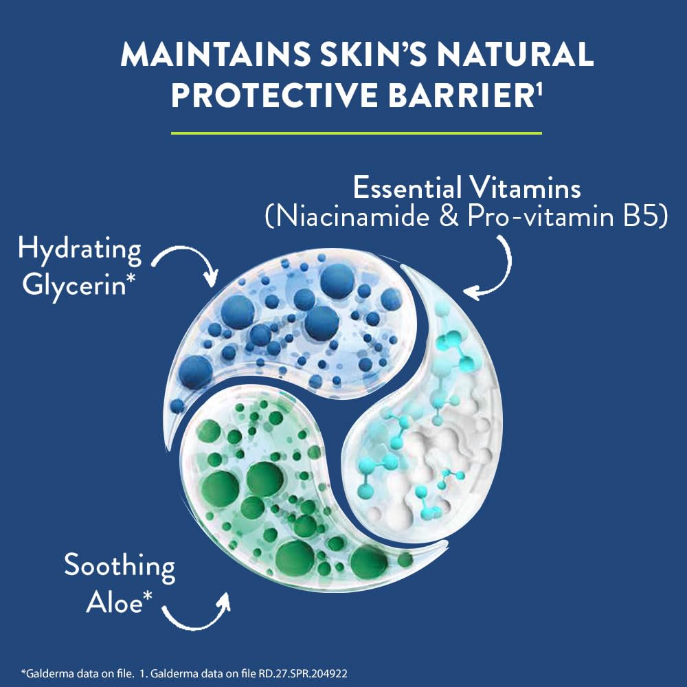 Cetaphil Hydrating foaming Cream Cleanser 236ml