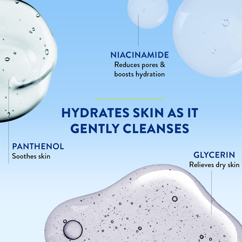 Cetaphil Gentle Skin Cleanser for Dry Normal Sensitive Skin,  1000ml