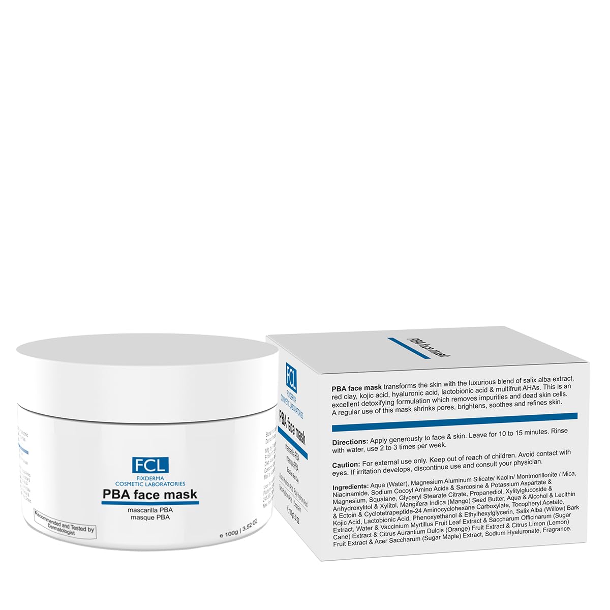 Fixderma PBA Face Mask 100gm