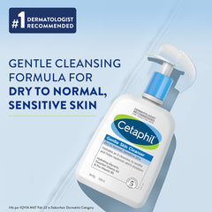 Cetaphil Gentle Skin Cleanser for Dry Normal Sensitive Skin,  1000ml