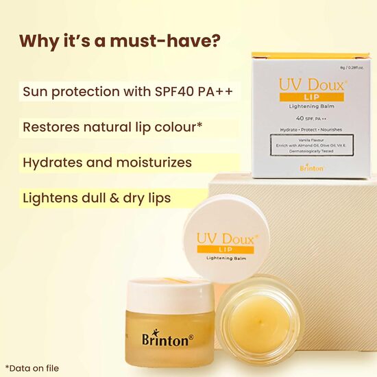 Uv Doux Lip Lightening Balm SPF 40