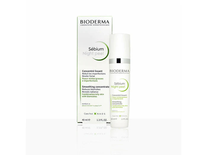 Bioderma Sebium Night Peel Smoothing Concentrate, 40ML