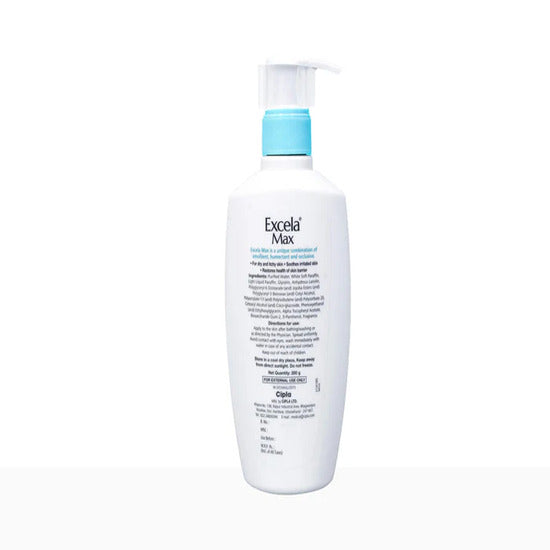 Excela Max Moisturiser For Dry and Itchy Skin 200gm