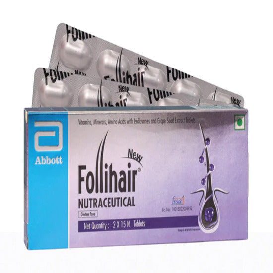 Follihair hair Tablets 30Tab, Strip