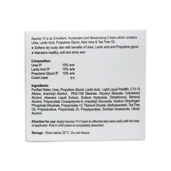 Aqurea 10 Moisturizing Urea Cream
