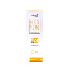 MIS D Sun Matte Sunscreen Gel SPF 50, 50gm