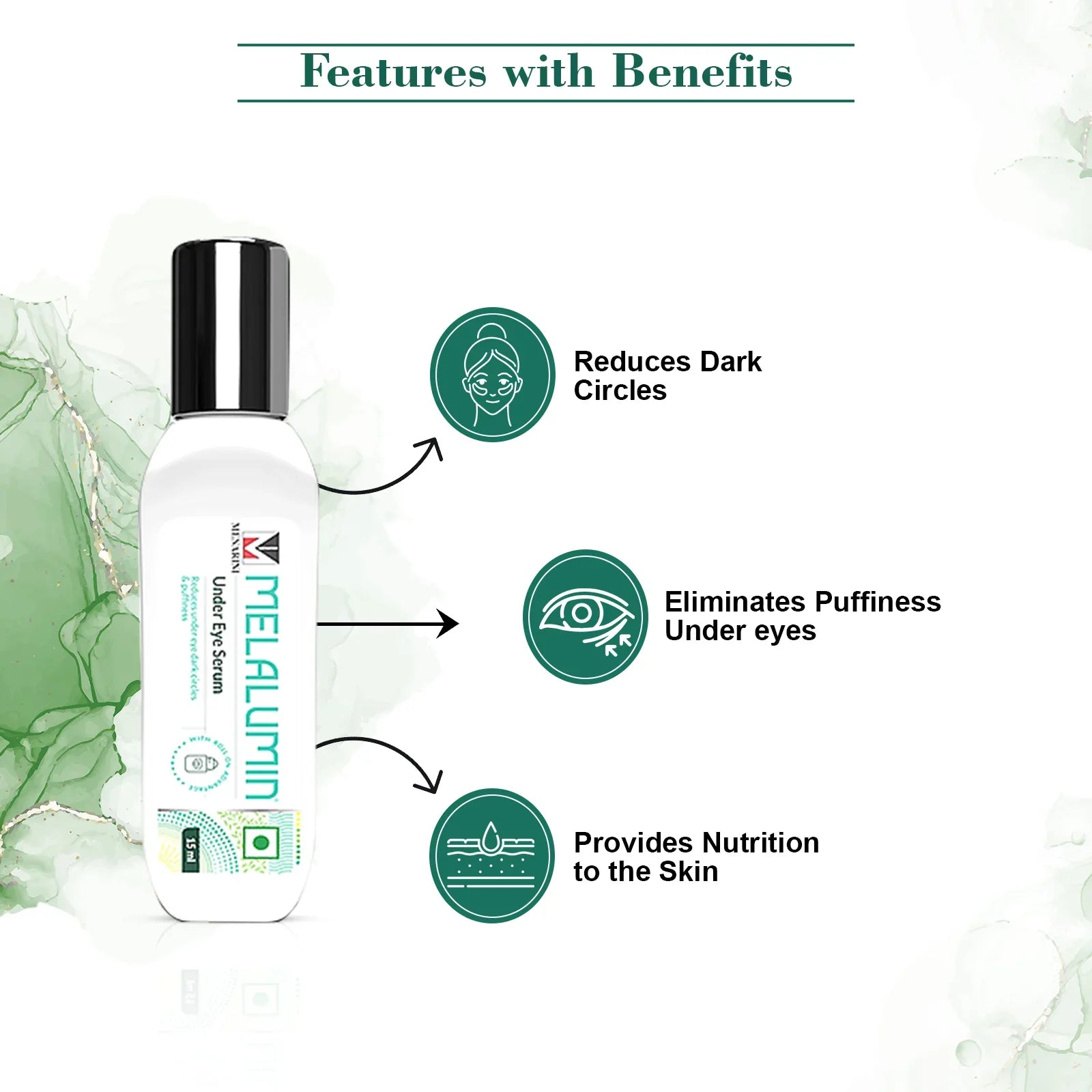 Melalumin Under Eye Serum, 15ml