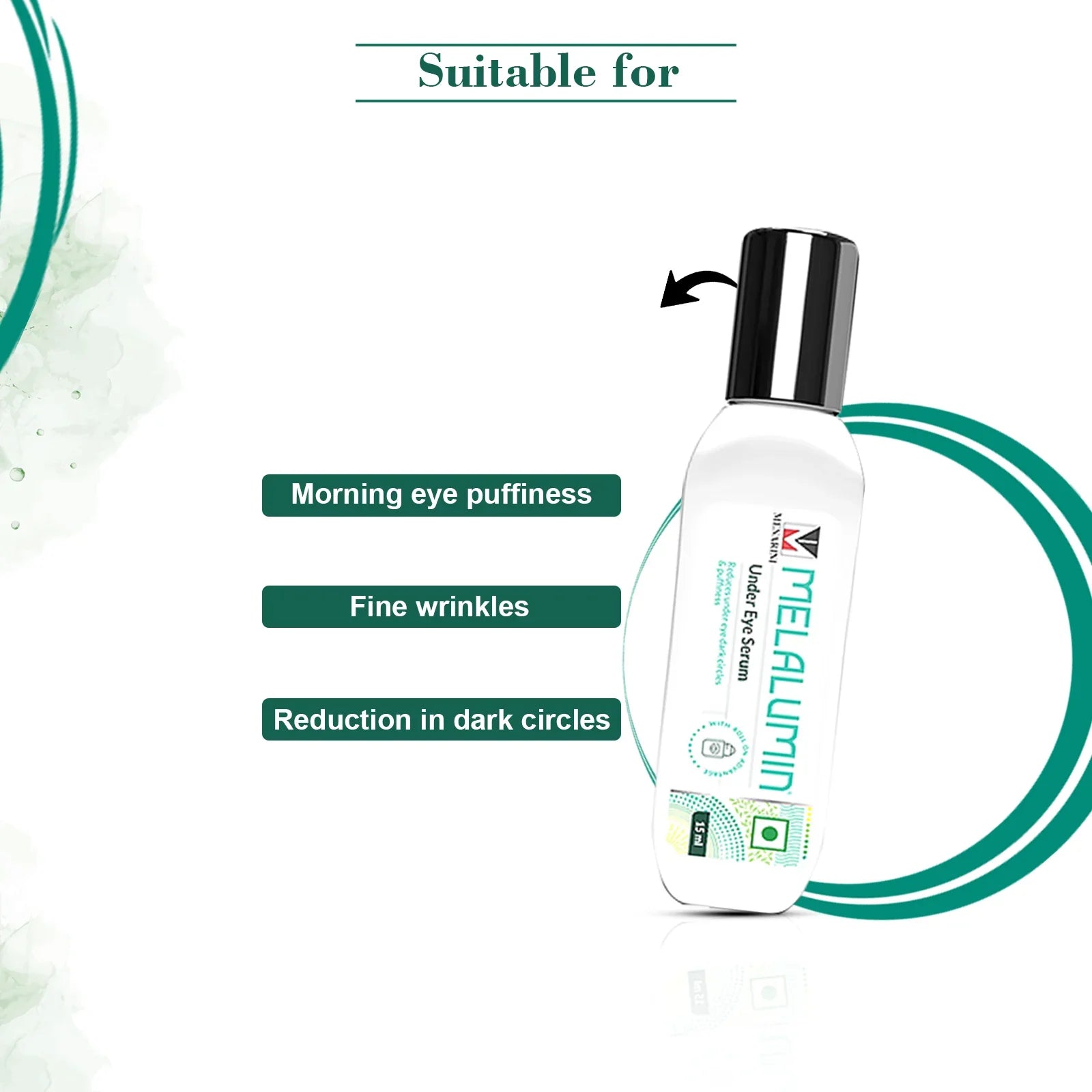 Melalumin Under Eye Serum, 15ml