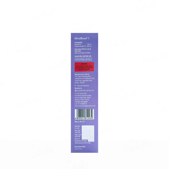 Minoboost 5% Topical Hair Solution, 60ml