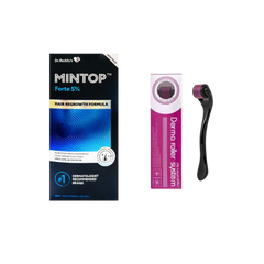 Mintop Forte 5% Bottle of 60ml With Derma Roller [0.50mm]