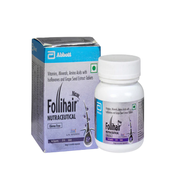 Follihair hair Tablets 30Tab, Bottle
