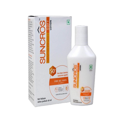 Suncros Matte Finish Soft Lotion 50+, 60ml