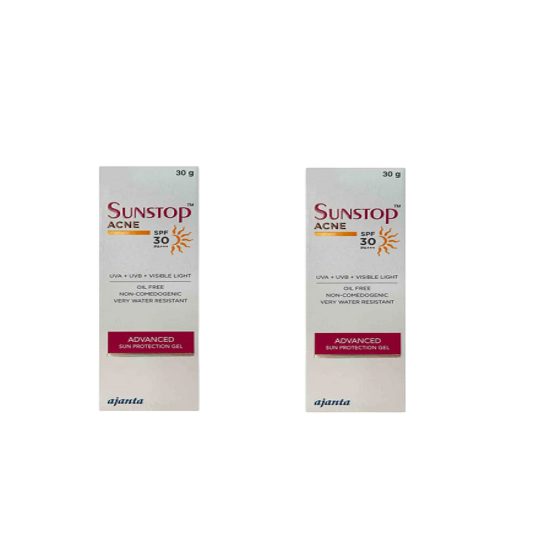 Sunstop Acne SPF 30 PA +++ Sunscreen Gel