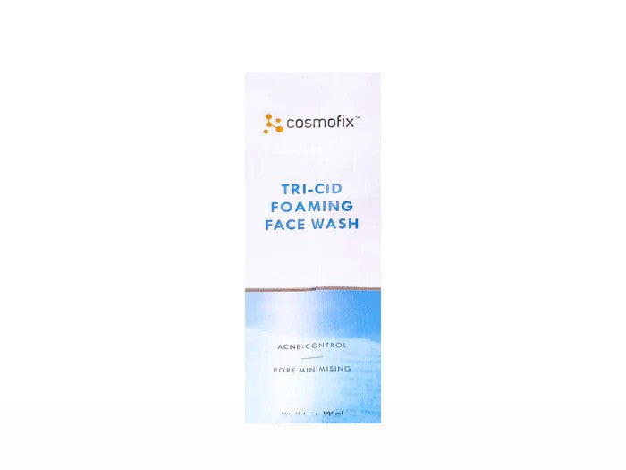 Cosmofix Tri-Cid Foaming Face Wash, 100ml