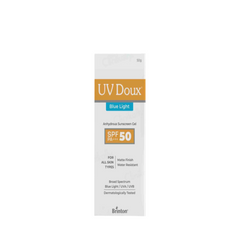 UV Doux Blue Sunscreen Gel SPF 50, 50gm