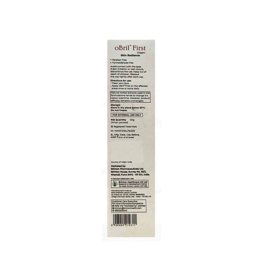Obril First Skin Lightening Cream, 20gm