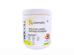 Cosmofix Procoll Veg Collagen Peptide Powder 150gm - Strawberry Flavour