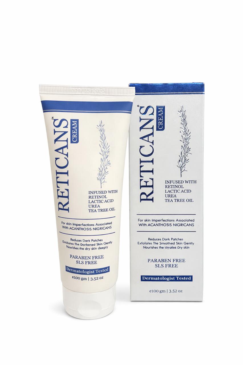 Reticans Cream 100gm| A Specialized Formulation to Treat Acanthosis Nigricans.