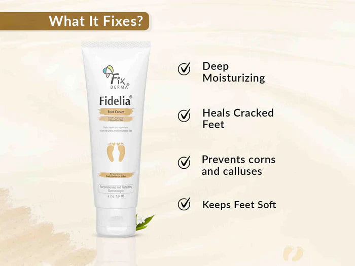 Fixderma Fidelia Foot Cream 75gm