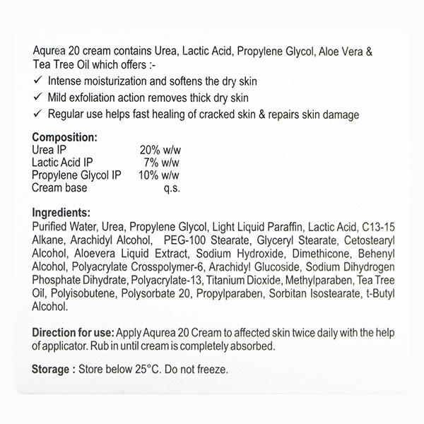 Aqurea 20 Urea Cream