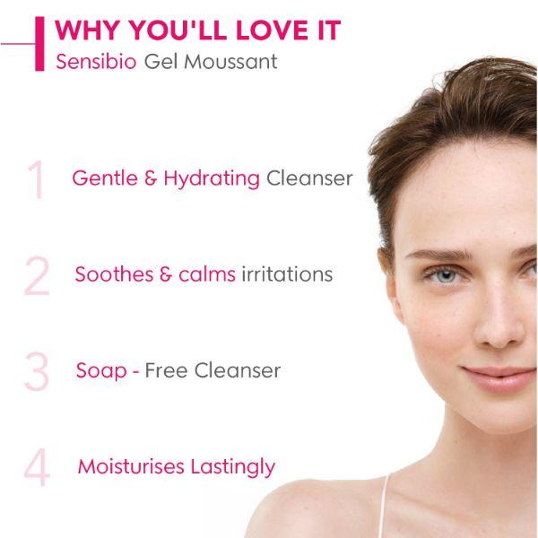 Bioderma Sensibio Moussant Soothing Micellar Gel, 100ml