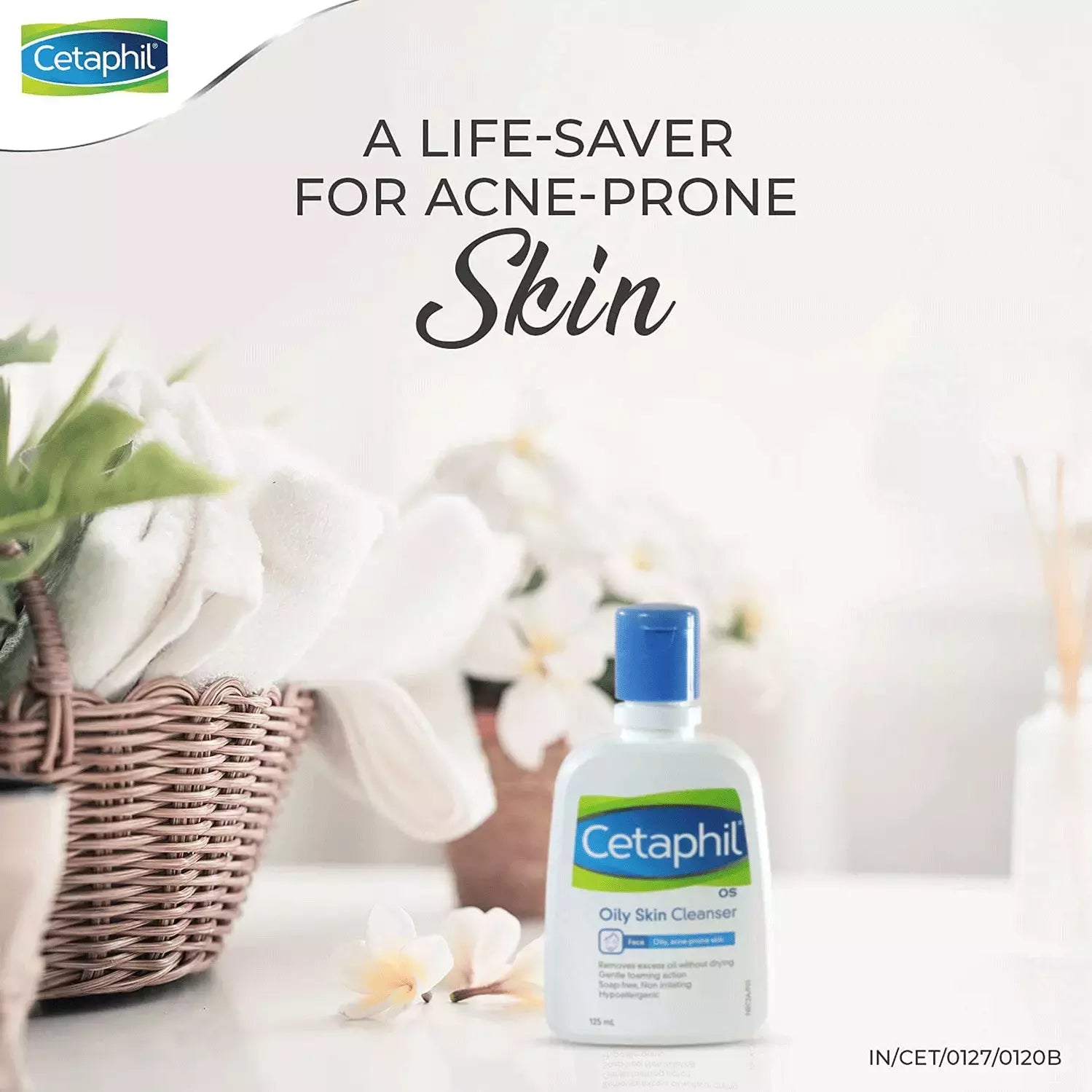 Cetaphil Oily Skin Cleanser, 125ml