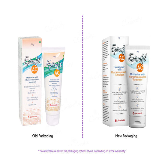 Episoft AC Sunscreen Cream SPF 30, 75gm