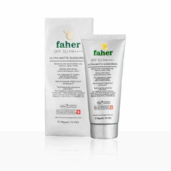 Faher Ultra Matte Sunscreen SPF 50 PA+++, 50gm