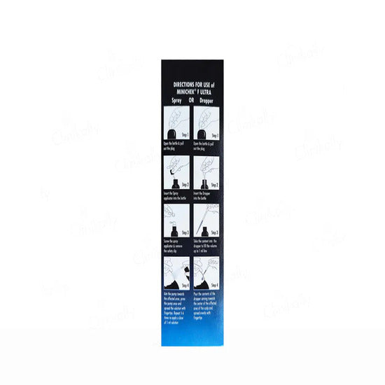 Minichek Ultra F Topical Solution 60ml
