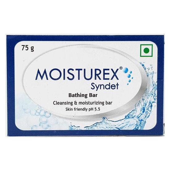Moisturex Syndet Bathing Bar 75g, Pack of 3