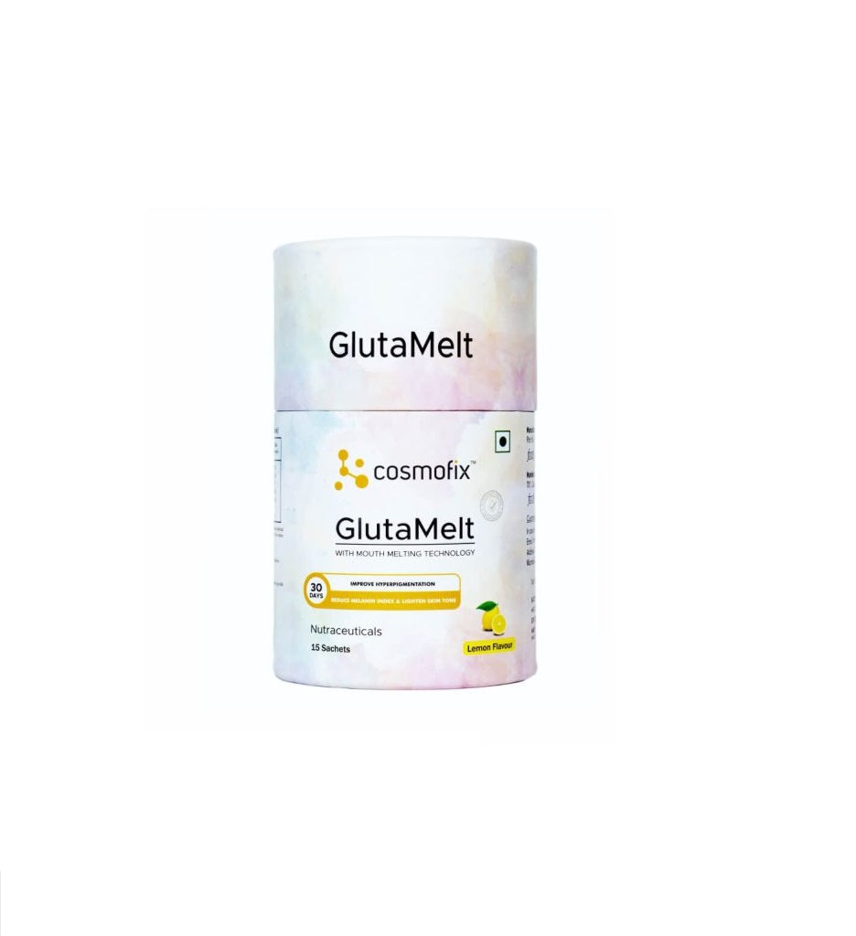 Cosmofix Glutamelt Powder 15 Sachets Lemon Flavour