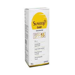 SunStop Gold Sunscreen Gel SPF 55 PA+++, 50GM